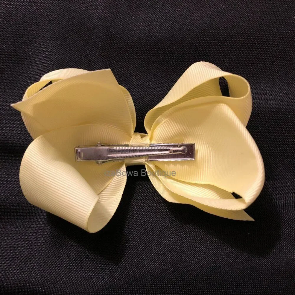 Hand Crafted pale yellow